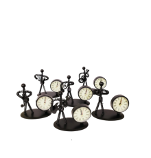 Metal Adam Masaüstü Saat