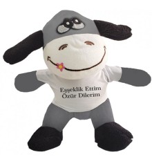 Oyuncak Peluş Eşek Eşeklik Ettim Tişörtlü