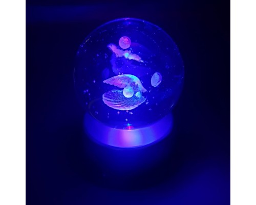 Kristal Cam Küre Işıklı