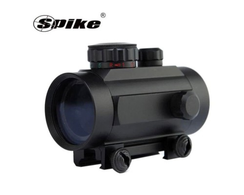 Spike Tactical 1x40mm Red & Green Dot Sight - Geniş Görüş Açısı, Taktik Reflex Nişangâh - 22mm