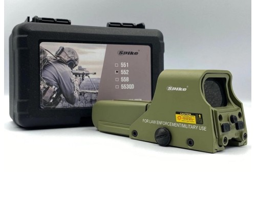 Spike 552 Sight Hedef  Noktalayıcı Nişangâh Reddot - Yeşil