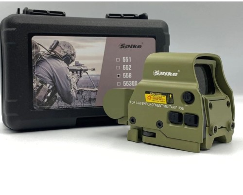 Spike 558 Hedef İşaretleyici Holografik Nişangâh Reddot - Yeşil