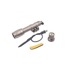 Taktik fener 600 lümen  LED fener Bej