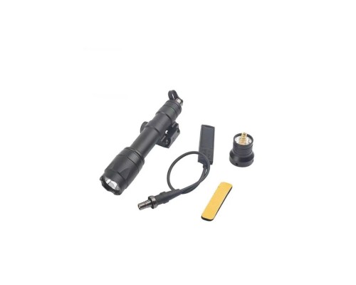 Taktik fener 600 lümen  LED fener Siyah