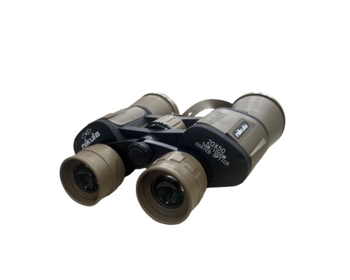 Nikula 20×50 – Geniş ön Mercekli – 1000m/56m El Dürbünü – Çöl Rengi