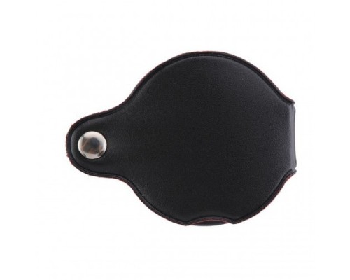 5X-50Mm-Mini Büyüteç Cepte Taşınan Optik Lens Katlanabilir Deri Kaplama Xx1051