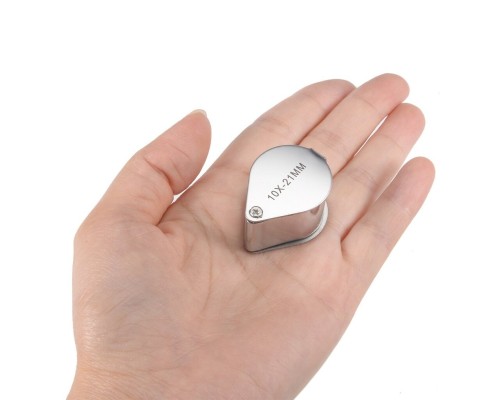 10X21 Full Çelik Kaplı Büyüteç Lüp