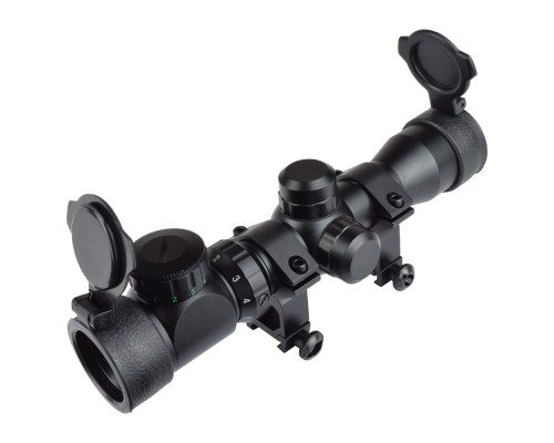 SP 2-6x28  Zoomlu Dürbün Hedef Çizgili Çıft Işıklı