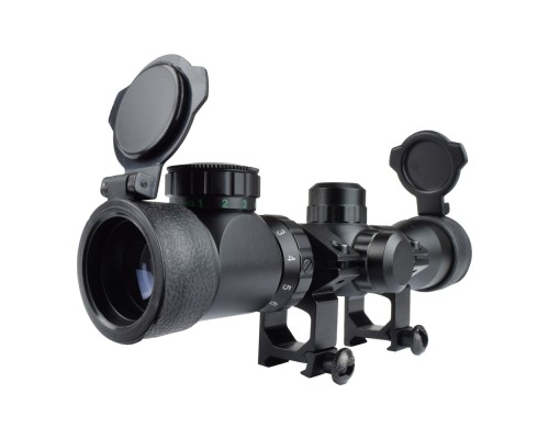 SP 2-6x28  Zoomlu Dürbün Hedef Çizgili Çıft Işıklı