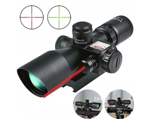 Spike Süper Zoomlu Lazerli Profesyonel Dürbün 2.5 - 10 X 40/E