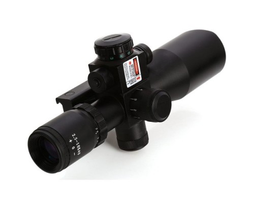 Spike Süper Zoomlu Lazerli Profesyonel Dürbün 2.5 - 10 X 40/E