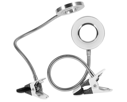 8X Büyütmeli Mandallı Usb Girişli Masa Lambalı Okuma Ve Güzellik Salon Için Büyüteç 2088A