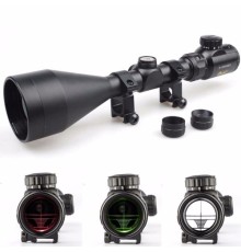 3-9X56Eg Yüksek Kaliteli Çıft Işık Kırmızı Yeşil Kaynaklı Avcılık Süfer Tfek Dürbün B