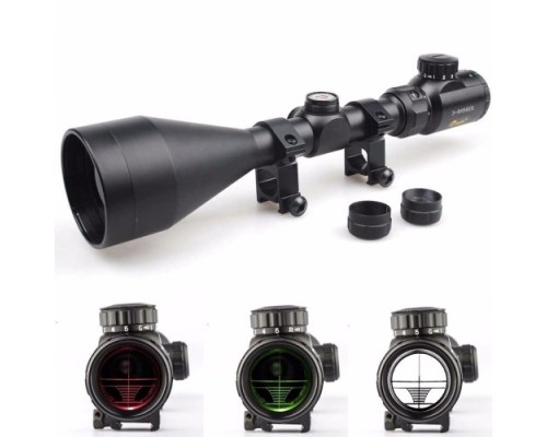 3-9X56Eg Yüksek Kaliteli Çıft Işık Kırmızı Yeşil Kaynaklı Avcılık Süfer Tfek Dürbün B