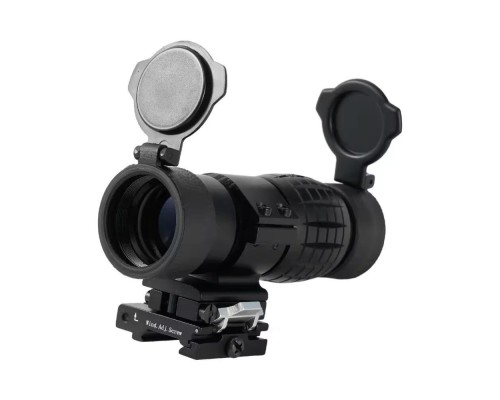 Nikula Magnifier 3x Yakınlaştırmalı Dürbün - 22mm Ray Uyumlu, Katlanır Yaylı Ayaklı