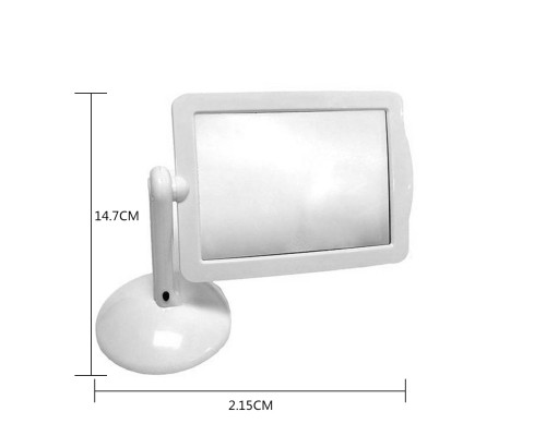 3X 360 Derece Döndürme Ekranlı Çok Fonksiyonlu Masaüstü Büyüteç 3X