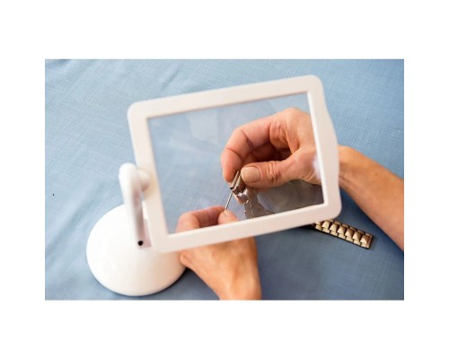 3X 360 Derece Döndürme Ekranlı Çok Fonksiyonlu Masaüstü Büyüteç 3X