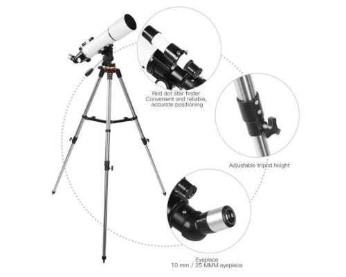 Yüksek Netlik Monoküler Kara ve Uzay Teleskobu CF50080