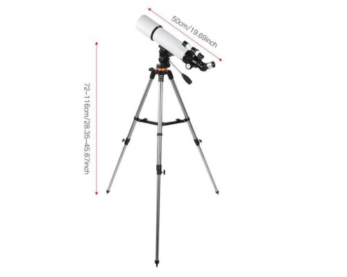 Yüksek Netlik Monoküler Kara ve Uzay Teleskobu CF50080