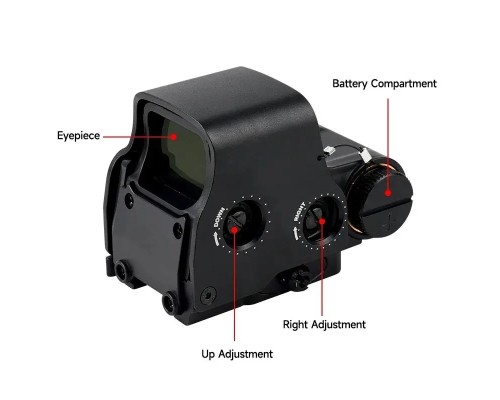 Spike 558 Metal Holografik Kırmızı/Yeşil Nokta Nişangahı