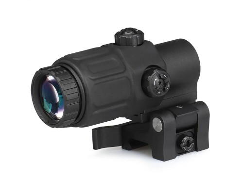 Nikula Magnifier 5x Yakınlaştırmalı Dürbün - 22mm Ray Uyumlu, Katlanır Yaylı Ayaklı