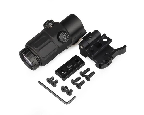 Nikula Magnifier 5x Yakınlaştırmalı Dürbün - 22mm Ray Uyumlu, Katlanır Yaylı Ayaklı