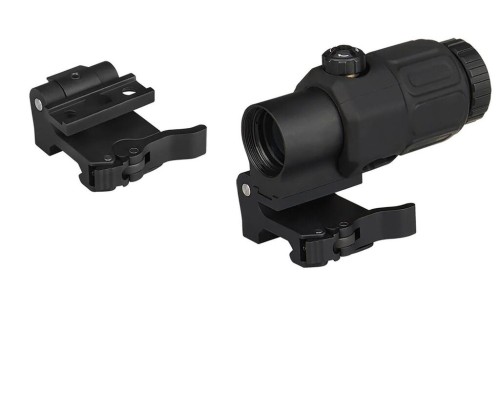 Nikula Magnifier 5x Yakınlaştırmalı Dürbün - 22mm Ray Uyumlu, Katlanır Yaylı Ayaklı