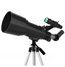 400 x 70 Mm Açıklıklı Refrakter Teleskoplar 15x - 150x Telefon Adaptörlü Reflex