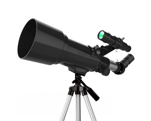 400 x 70 Mm Açıklıklı Refrakter Teleskoplar 15x - 150x Telefon Adaptörlü Reflex