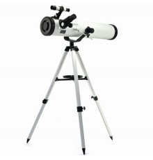 76 x 700 Profesyonel Aynalı Uzay Teleskopu Beyaz