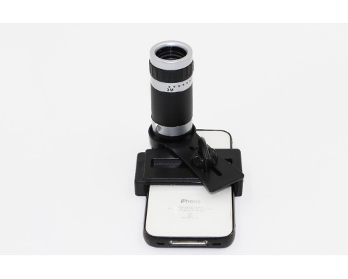 8X18 Zoom Teleskop Telefon Kamera Lensi Mini El Dürbünü