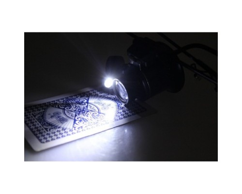 Gözlük Model 20X16Mm Optik Lens Led Işık Monoküler Büyüteç