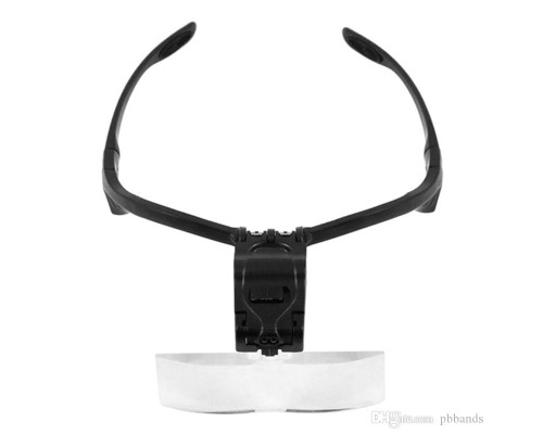 Işıklı Gözlük Büyüteç - 5 Farklı Lens 9892B