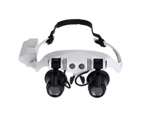 Kuyumcu Saat Onarım Için 10X-15X-20X25X Mercekli Gözlük Büyüteç 9892G-3A