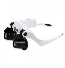 Kuyumcu Saat Onarım Için 10X-15X-20X25X Mercekli Gözlük Büyüteç 9892G-3A