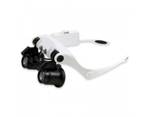 Kuyumcu Saat Onarım Için 10X-15X-20X25X Mercekli Gözlük Büyüteç 9892G-3A