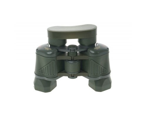 Alc 50X50 El Dürbünü Üstün Kalite Kauçuk Kaplamalı Kırmızı Camlı