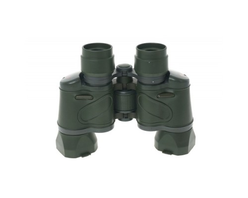 Alc 50X50 El Dürbünü Üstün Kalite Kauçuk Kaplamalı Kırmızı Camlı