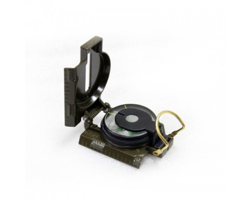 Hassas Lensatic Pusula Amerikan Tarzı Açık Kamp Yürüyüş Survival İçin