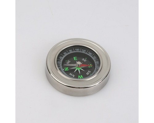 Yuvarlak Metal Kasa Dayanıklı Pusula 80mm