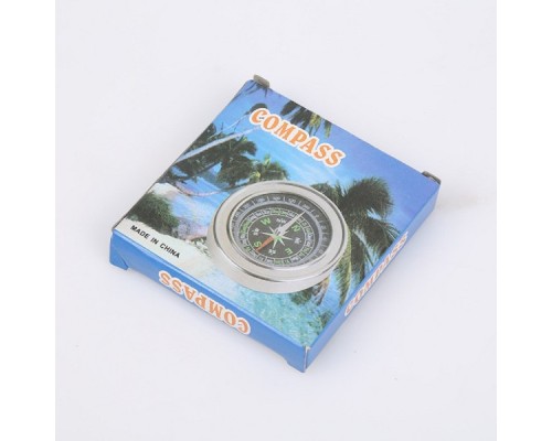 Yuvarlak Metal Kasa Dayanıklı Pusula 80mm