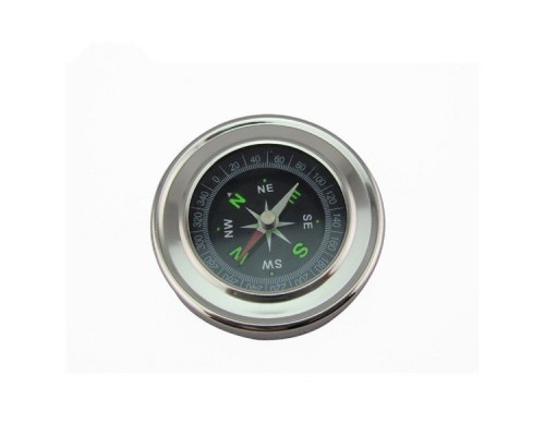 Yuvarlak Metal Kasa Dayanıklı Pusula 80mm