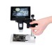 1000 X 2.0MP USB Dijital Elektronik Mikroskop 8 LCD Ekran VGA Büyüteç DM4-S