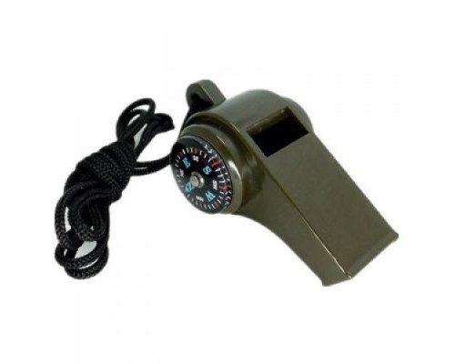 Çok Fonksiyonlu Düdük Pusula Kamp Termometre Acil Survival Dişli Düdük