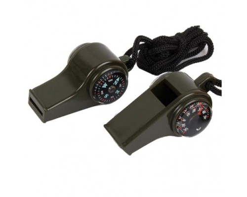 Çok Fonksiyonlu Düdük Pusula Kamp Termometre Acil Survival Dişli Düdük