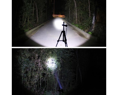 Alüminyum Şarjlı Zoom'lu El Feneri F-6055