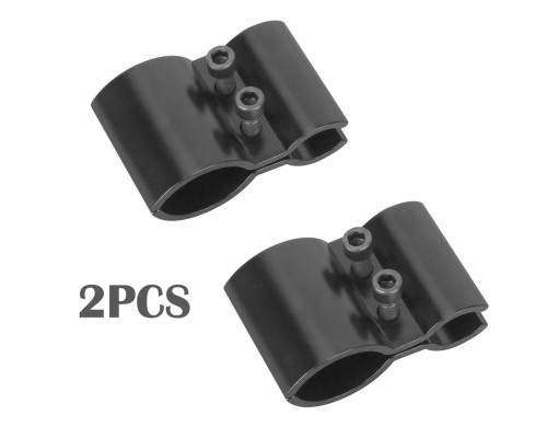 2x10mm 31mm Namlu Montaj Klip Taktik El Feneri Torch Sight Lazer Kapsam Kelepçe