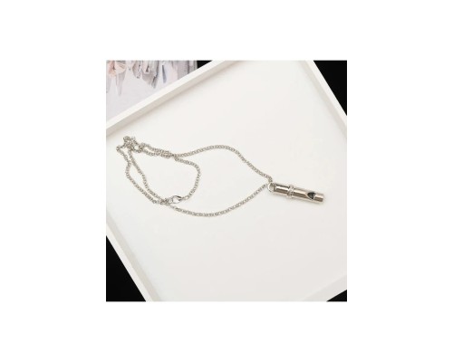 Deprem Düdüğü Çelik Kolye