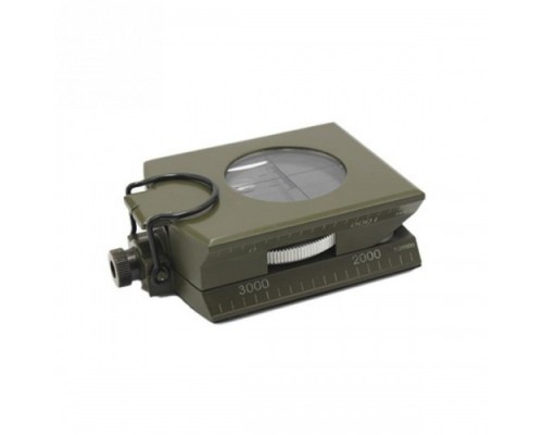 Prizmatik Suya Dayanıklı Işıltılı Pusula Ile Kılıfı Askeri Ordu Kamp Yürüyüş Seyahat Için Jeoloji Pusula