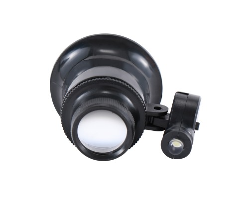 20X Büyütmeli Saat Takı Onarım Için Cam Lensli Optik Işıklı Göz Büyüteç Mg13B-9A